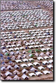 Flüchtlingslager Cegrane